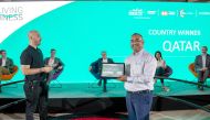 Anthony Picardo, QHHSE Manager for GAC Qatar, accepted the Living Business programme award held at the Expo 2020 Dubai.
