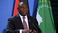 South African President Cyril Ramaphosa. File photo.