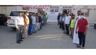 QITC members during the blood donation campaign at HMC.