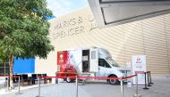 Mobile office of the Ministry of Justice at Doha Festival City.