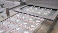 Paxlovid, a Pfizer's coronavirus disease (COVID-19) pill, is seen manufactured in Ascoli, Italy, in this undated handout photo obtained by Reuters on November 16, 2021. Pfizer/Handout via REUTERS