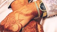  Afeeda’s wedding henna.