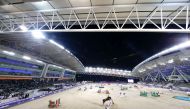 Action during the CHI Al Shaqab presented by Longines, in this file photo.