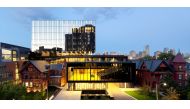 A exterior view of Rotman School.