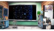 Students of MES Indian School virtually visiting Strasenburgh Planetarium in New York.