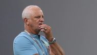 September 2, 2021 Australia coach Graham Arnold REUTERS/Ibraheem Al Omari/File Photo