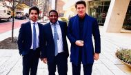 Spendwisor’s Co-Founder and CEO Safarudheen Farook and Deputy CEO and COO Syed J. Javaid are seen in this file photo. 