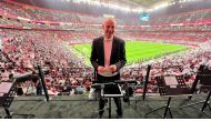Gioavanni Pasini during the opening ceremonies of FIFA Arab Cup in Al Bayt stadium.