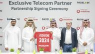 Officials during the partnership signing ceremony.