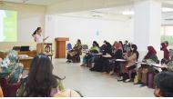 A session of teachers’ training programme at Pakistan International School Qatar (PISQ).