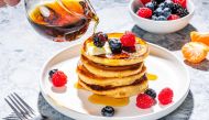 Oatmeal Griddle Cakes. Photo by Rey Lopez for The Washington Post.
