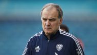 Leeds United manager Marcelo Bielsa. Reuters/Molly Darlington