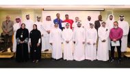 The officials and participants of the Asian Games Management and Organization course pose for a photograph.
