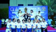 Winners at the Qatar Indian Social Forum sports meet.