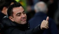 FC Barcelona coach Xavi REUTERS/Javier Barbancho/File Photo