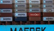Shipping containers are transported on a Maersk Line vessel through the Suez Canal in Ismailia, Egypt July 7, 2021. REUTERS/Amr Abdallah Dalsh


