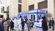 QNB pavilion at Smart City Expo Doha 2022.