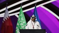 Prime Minister of Qatar HE Sheikh Khalid bin Khalifa bin Abdul Aziz al-Thani during the FIFA Congress REUTERS/Hamad I Mohammed