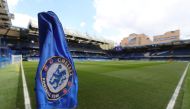 General view of the corner flag inside the stadium before the match Reuters/Chris Radburn 