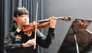 Tricia, winner of the BSME Young Musicians of the Gulf 2022 competition