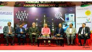 Ambassador of India to Qatar, Dr. Deepak Mittal with other dignitaries during the event.