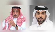 (L) Khalifa Abdulla Turki Al Subaey, Chairman & Managing Director of QIC Group ,Salem Khalaf Al Mannai, Group Chief Executive Officer