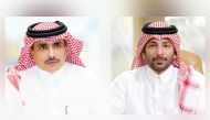 Chairman of QLM Sheikh Saoud bin Khalid bin Hamad Al Thani (left) and CEO at QLM Fahad Mohammed Al Suwaidi