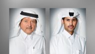 Sheikh Faisal bin Qassim Al Thani (left), Chairman of Aamal and Sheikh Mohamed bin Faisal Al Thani, Chief Executive Officer and Managing Director of Aamal  