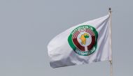 Economic Community of West African States (ECOWAS) flag is pictured during an extraordinary summit of ECOWAS. Reuters/Francis Kokoroko/File Photo