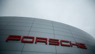 A Porsche logo in Stuttgart-Zuffenhausen, Germany, January 26, 2018. REUTERS/Ralph Orlowski/File Photo