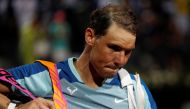 May 12, 2022 Spain's Rafael Nadal leaves court after losing his third round match against Canada's Denis Shapovalov REUTERS/Guglielmo Mangiapane/File Photo
