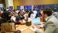 Participants during the first Qatar edition of ‘Pakistan Property Event’ in Doha, recently. 