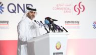 Qatar Central Bank Governor H E Sheikh Bandar bin Mohammed bin Saoud Al Thani at the Euromoney Conference