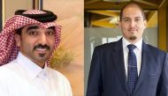 Owner and CEO of Al Adaam Real Estate Mohamed Al Harami (left) and Co-Founder and CEO of CrowdToLive Anour Adham