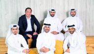 Michael Javier, CWallet’s CEO and Founder, and Dr. Abdulmohsin Al Yafei, CWallet COO and Co-Founder, with other officials.  