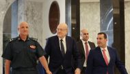 Lebanon's caretaker Prime Minister Najib Mikati arrives at the presidential palace in Baabda, Lebanon June 23, 2022. REUTERS/Mohamed Azakir