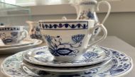 Tableware manufactured at the Kahla household and hotel porcelain factory is pictured in Kahla, Germany, June 29, 2022. (Reuters/Frank Simon)