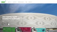 A view of homepage of new website of GWC.