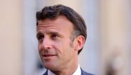 French President Emmanuel Macron. (Reuters)