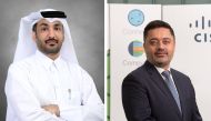 MEEZA CEO Eng. Ahmad Abdulla Al Muslemani (left) and General Manager at Cisco Qatar Hasan Khan