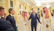 Saudi King Salman bin Abdulaziz and U.S. President Joe Biden meet at Al Salman Palace upon his arrival in Jeddah, Saudi Arabia, July 15, 2022. Bandar Algaloud/Courtesy of Saudi Royal Court/Handout via REUTERS