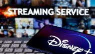 File Photo: A smartphone with the Disney logo is seen on a keyboard in front of the words 'Streaming service' in this picture illustration taken March 24, 2020. (REUTERS/Dado Ruvic)


