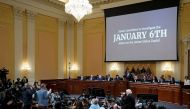 Stephen Ayres and and Jason Van Tatenhove are sworn in during a public hearing of the U.S. House Select Committee to investigate the January 6 Attack on the U.S. Capitol, on Capitol Hill in Washington, U.S., July 12, 2022. REUTERS/Sarah Silbiger/Pool/File Photo