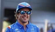 July 21, 2022 Alpine's Fernando Alonso ahead of the French Grand Prix REUTERS/Sarah Meyssonnier