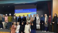 Media spokeswoman for the Award Dr. Hanan Al Fayyad meeting with students of the Department of Arabic Language at 29 Mayis University, in Istanbul, Turkiye.
