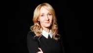 Author JK Rowling poses for a portrait while publicizing her adult fiction book 
