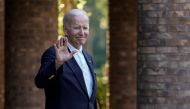 US President Joe Biden after attending Mass on St. Johns Island, South Carolina, US, August 13, 2022. (REUTERS/Joshua Roberts)