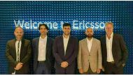 Ooredoo Executives during a visit to Ericsson in California.