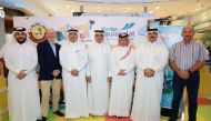 Officials during the conclusion ceremony of Back-to-School campaign at Doha Festival City.
