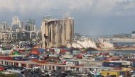 A general view shows the damage at the site of Tuesday's blast in Beirut's port area, Lebanon August 5, 2020. Reuters/Mohamed Azakir/File Photo